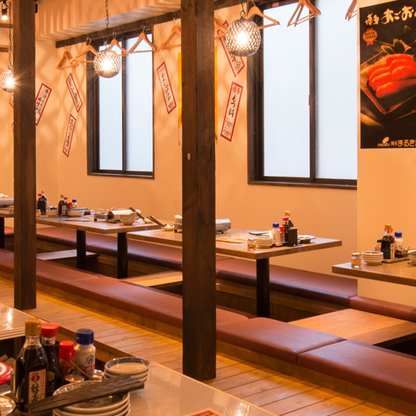 ゆったり寛げるお座敷