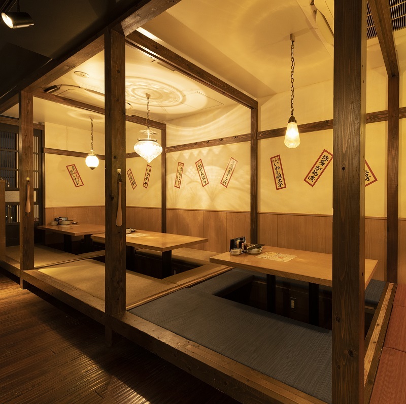 ゆったり寛げるお座敷