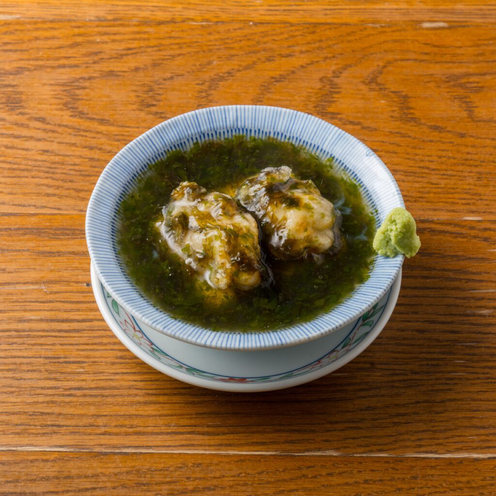 牡蠣海苔豆腐の画像