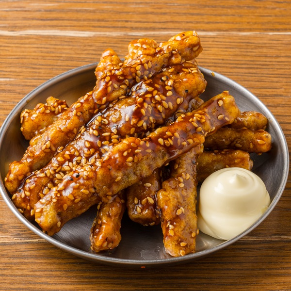 新ごぼうの唐揚げ